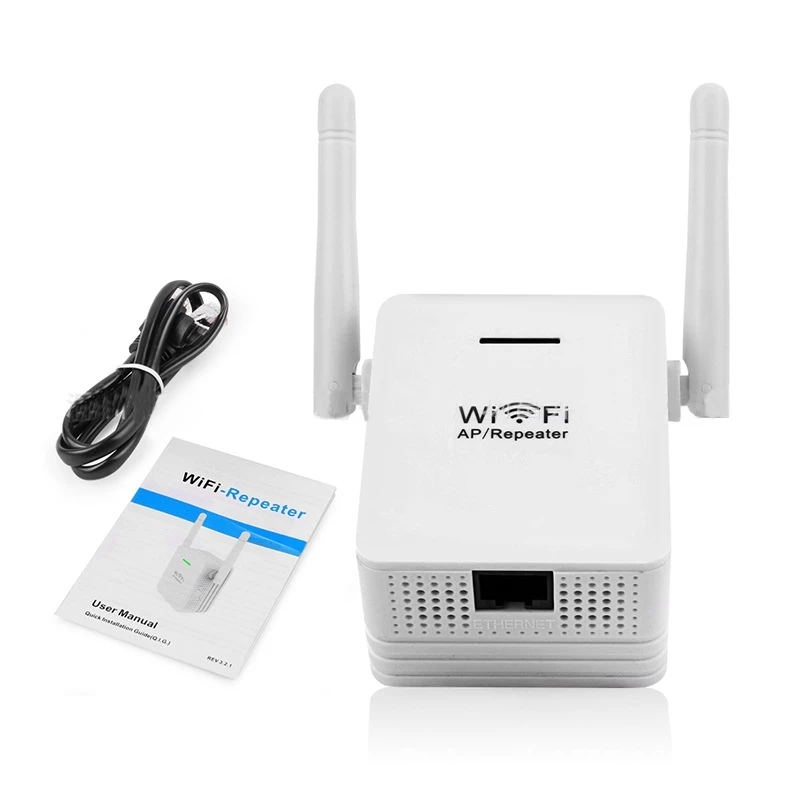 300M Dual Frequency Repeater Wifi Signal Amplifier 802.11N High Speed Wifi Wireless Repeater Wireless Ap(Eu Plug)
300M Dual Frequency Repeater Wifi Signal Amplifier 802.11N High Speed Wifi Wireless Repeater Wireless Ap(Eu Plug)