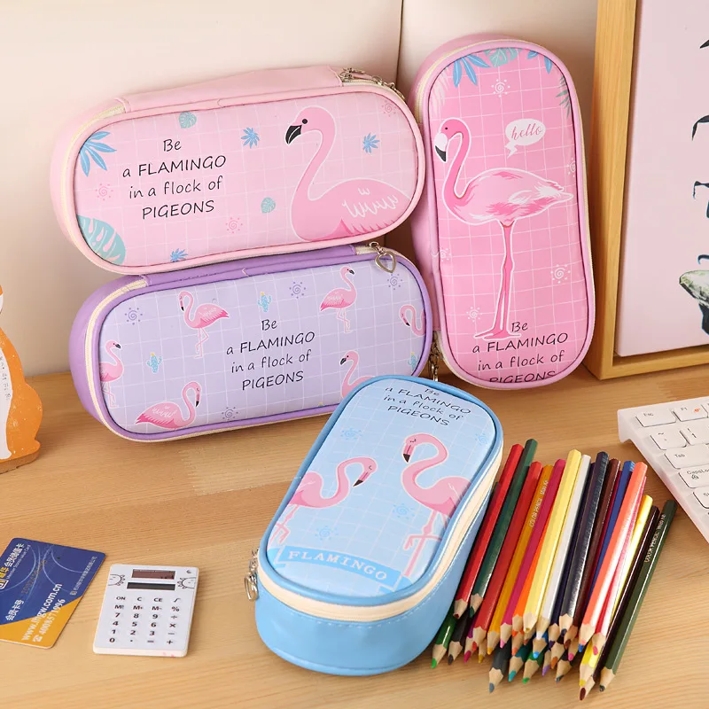 Princess Pencil Pouch PU Flamingo Lead Student Pencil Case Korean Stationery School Supplies
Princess Pencil Pouch PU Flamingo Lead Student Pencil Case Korean Stationery School Supplies