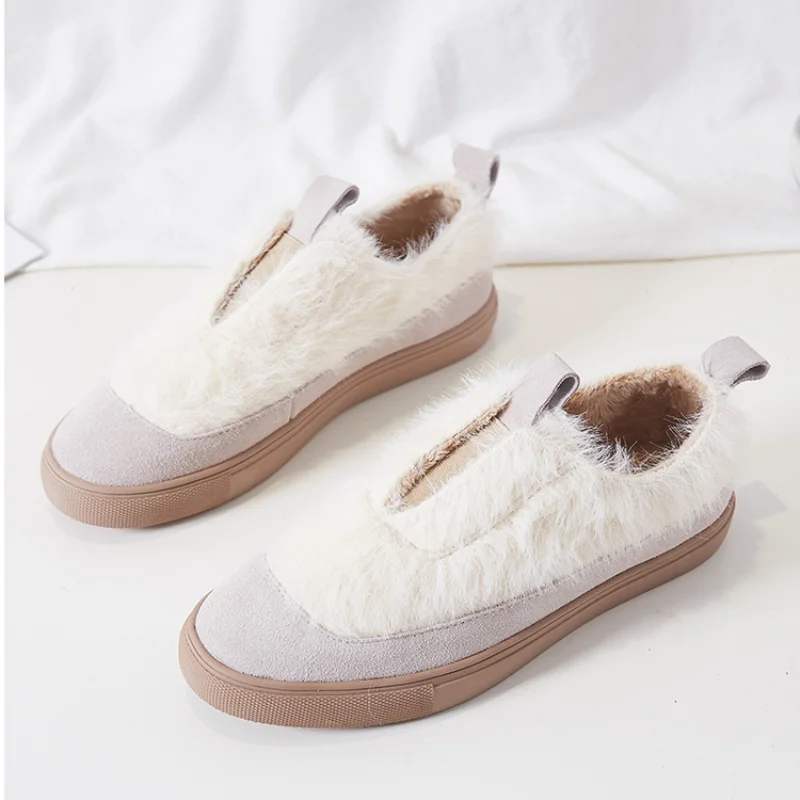 Fashion Womens Lamb Cashmere Sneakers Women Plush Fur Shoes Women Ladies Casual Platform Flats Female Outside Sneakers Femme
Fashion Womens Lamb Cashmere Sneakers Women Plush Fur Shoes Women Ladies Casual Platform Flats Female Outside Sneakers Femme
