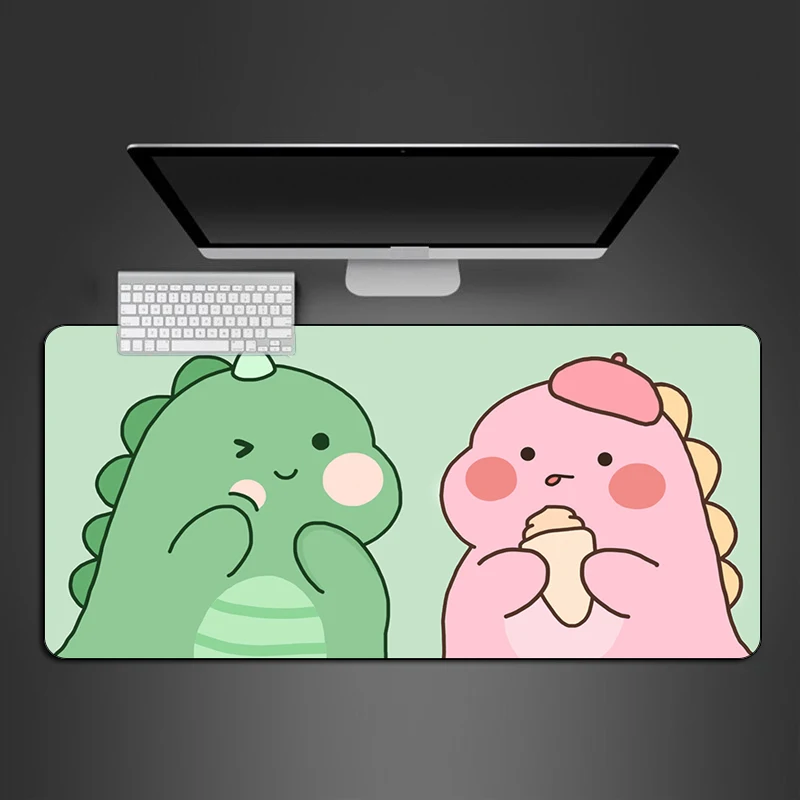 Kawaii Mouse Pad Cute Dinosaur Simple Desk Mat XL Soft Rubber Computer Mousepad Locking Edge Non-Slip Game Player Accessories
Kawaii Mouse Pad Cute Dinosaur Simple Desk Mat XL Soft Rubber Computer Mousepad Locking Edge Non-Slip Game Player Accessories
