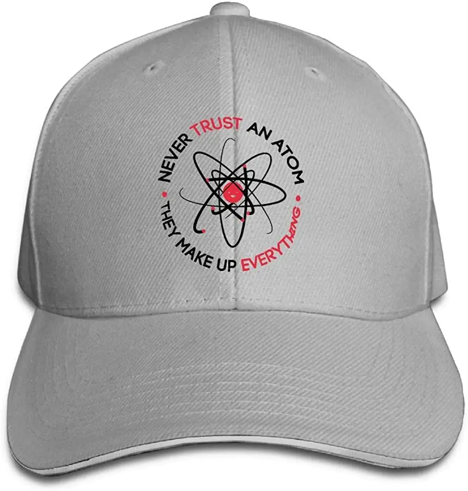 Never Trust an Atom,They Make Up Everything Unisex Trucker Hats Bill Baseball Hats Sandwich Hat
Never Trust an Atom,They Make Up Everything Unisex Trucker Hats Bill Baseball Hats Sandwich Hat