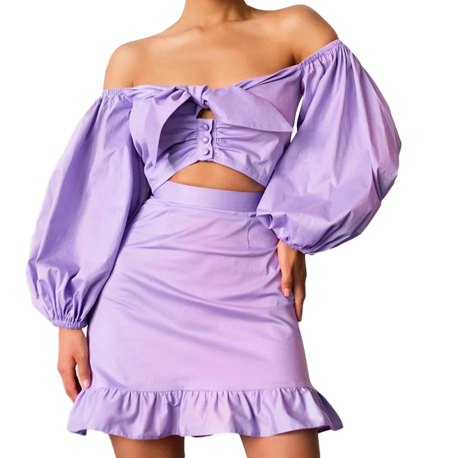 Women's Lace-up Bowknot Shirt Long-Sleeved Hollow Out Strapless Top Fall Wrapped Buttons Party Puff Retro Hollow Solid Clothes
Women's Lace-up Bowknot Shirt Long-Sleeved Hollow Out Strapless Top Fall Wrapped Buttons Party Puff Retro Hollow Solid Clothes