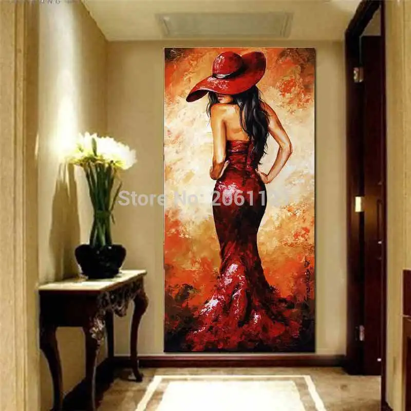 handmade large fashion modern woman painting red girl canvas oil paintings for living room Lobby hotel decoration
handmade large fashion modern woman painting red girl canvas oil paintings for living room Lobby hotel decoration