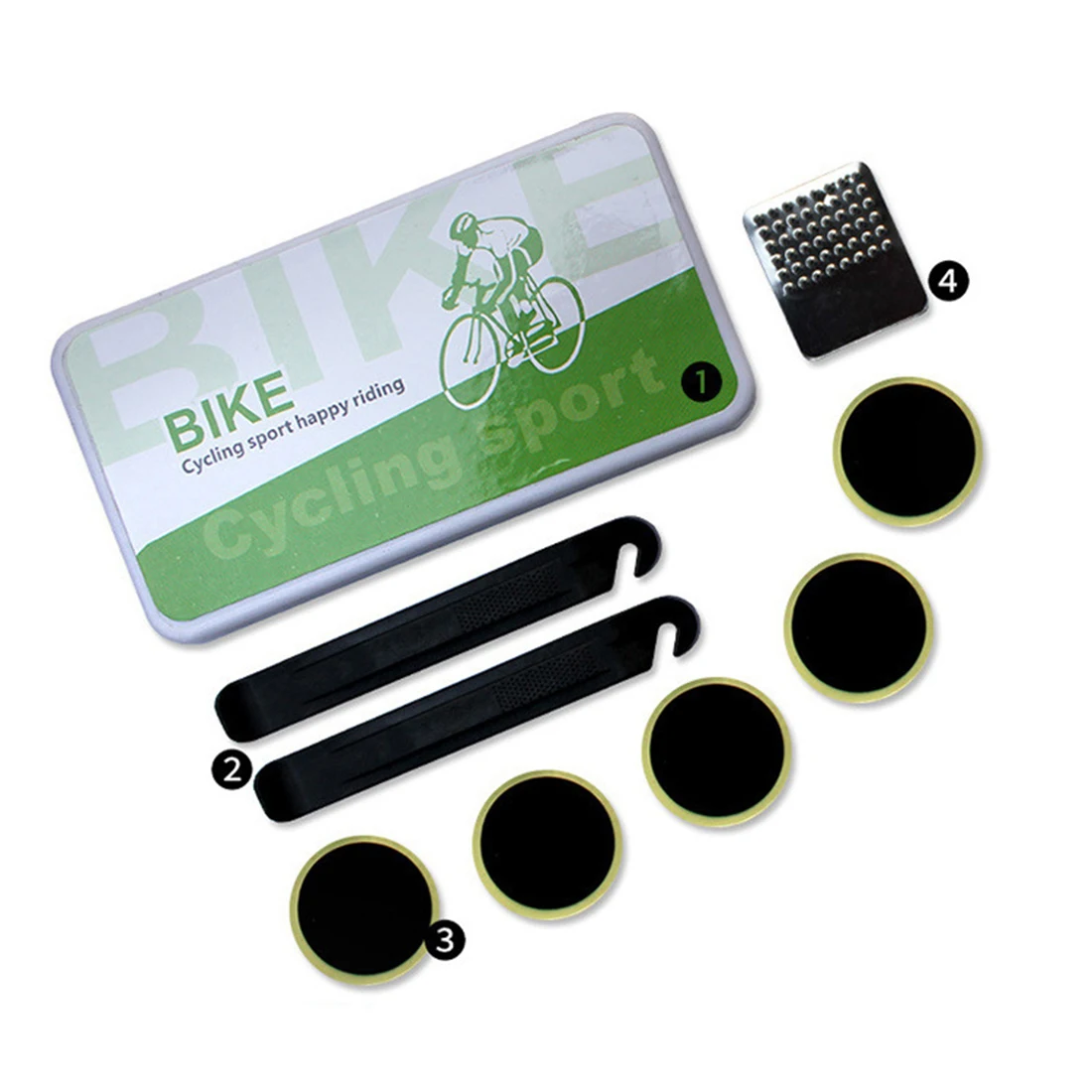 Portable Bike Tire Repair Tools Kit Bike Tool Set for Cyclist Bicycle Tool Kit for Multi-Purpose First aid Tire Repair
Portable Bike Tire Repair Tools Kit Bike Tool Set for Cyclist Bicycle Tool Kit for Multi-Purpose First aid Tire Repair