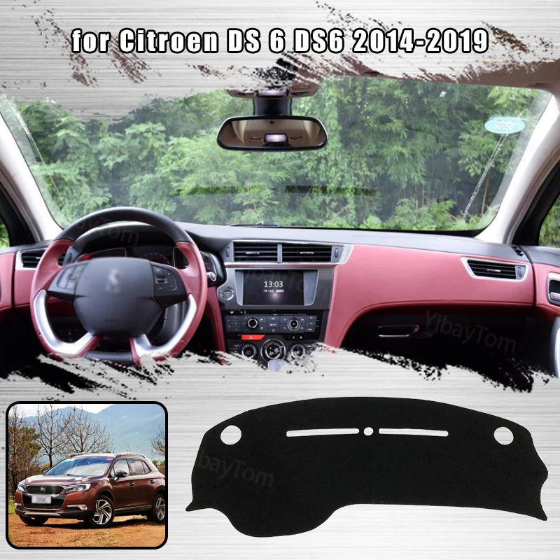 for Citroen DS 6 DS6 2014-2019 Car Dashboard Cover Avoid Light Pad Instrument Platform Cover Mat Carpet Accessories
for Citroen DS 6 DS6 2014-2019 Car Dashboard Cover Avoid Light Pad Instrument Platform Cover Mat Carpet Accessories