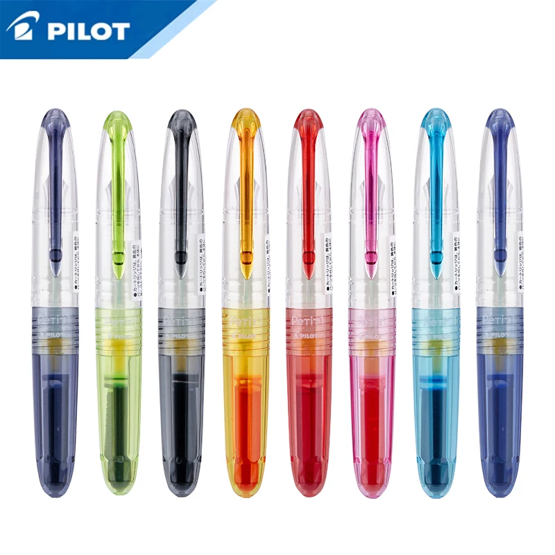 Pilot Petit1 Mini Fountain Pen - Fine Nib Transparent Colorful Ink Pen Wrting Supplies SPN-20F
Pilot Petit1 Mini Fountain Pen - Fine Nib Transparent Colorful Ink Pen Wrting Supplies SPN-20F