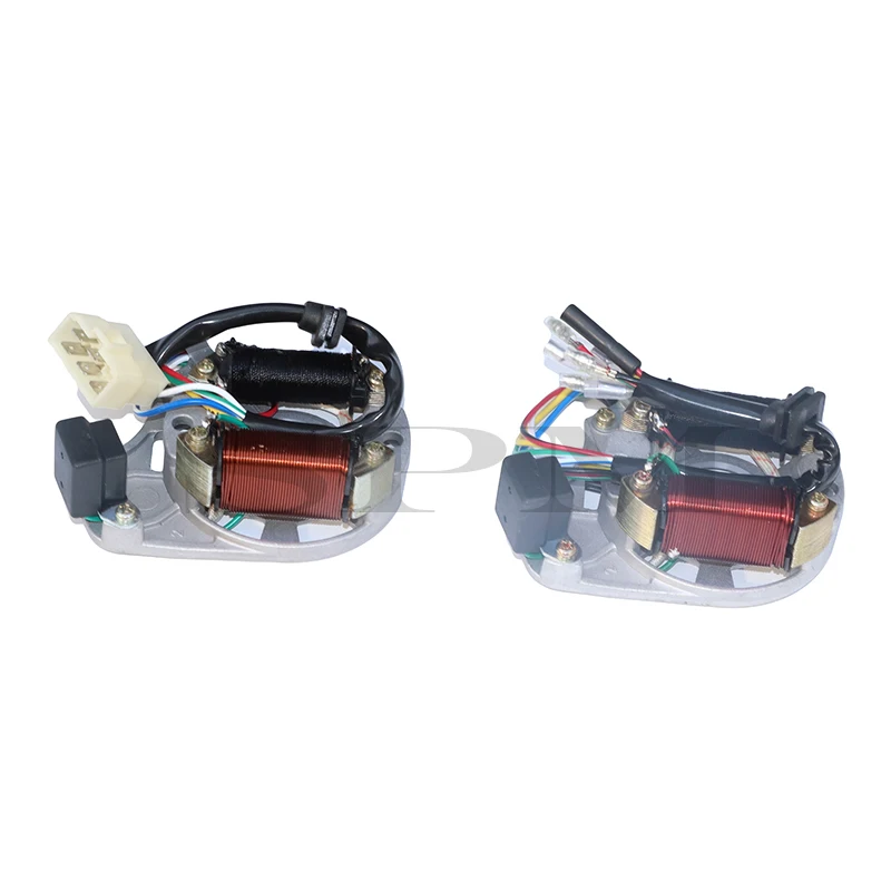 Трехколесный горизонтальный двигатель DY100 110 125, магнитная катушка зажигания, магнитный ротор в сборе для внедорожного мотоцикла
Трехколесный горизонтальный двигатель DY100 110 125, магнитная катушка зажигания, магнитный ротор в сборе для внедорожного мотоцикла