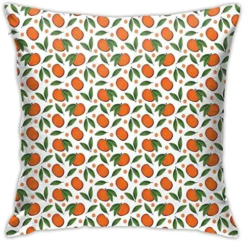 Personalized Abraction Cute n of Mandarin Fruit with Leaves and Polka Dots Decorative Pillow Cover Printed Zipper Throw Pillow
Personalized Abraction Cute n of Mandarin Fruit with Leaves and Polka Dots Decorative Pillow Cover Printed Zipper Throw Pillow