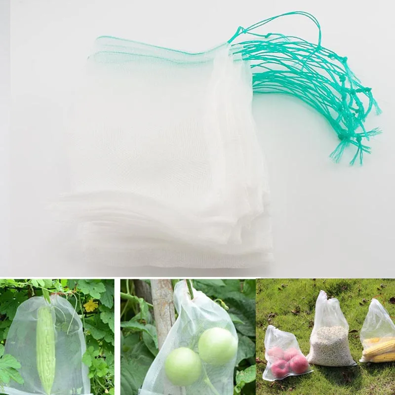 10x Reusable Food Grade Nylon Kitchen Storage Bags Net Filter Anti-Bird Mesh Washable Garden Vegetable Fruit Protection Bag
10x Reusable Food Grade Nylon Kitchen Storage Bags Net Filter Anti-Bird Mesh Washable Garden Vegetable Fruit Protection Bag