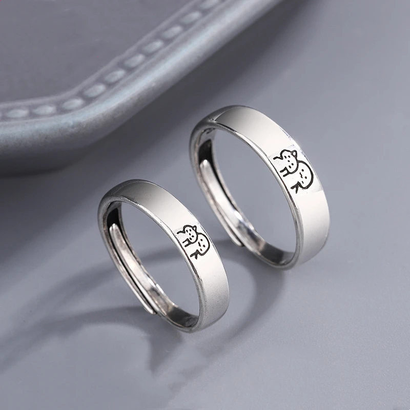 Cute Cartoon Villain Pattern Ring Personality Trend Couple Jewelry Couple Commemorative Jewelry Party Accessories Best Gift
Cute Cartoon Villain Pattern Ring Personality Trend Couple Jewelry Couple Commemorative Jewelry Party Accessories Best Gift