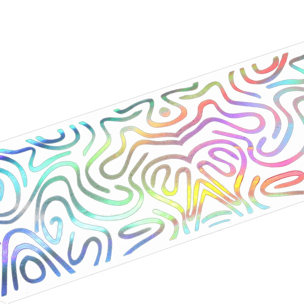 Holographic 1 Roll Laser Nail Foil Retro Geometric Flowder Sliver Star Nail Art Transfer Sticker 4*100cm
Holographic 1 Roll Laser Nail Foil Retro Geometric Flowder Sliver Star Nail Art Transfer Sticker 4*100cm
