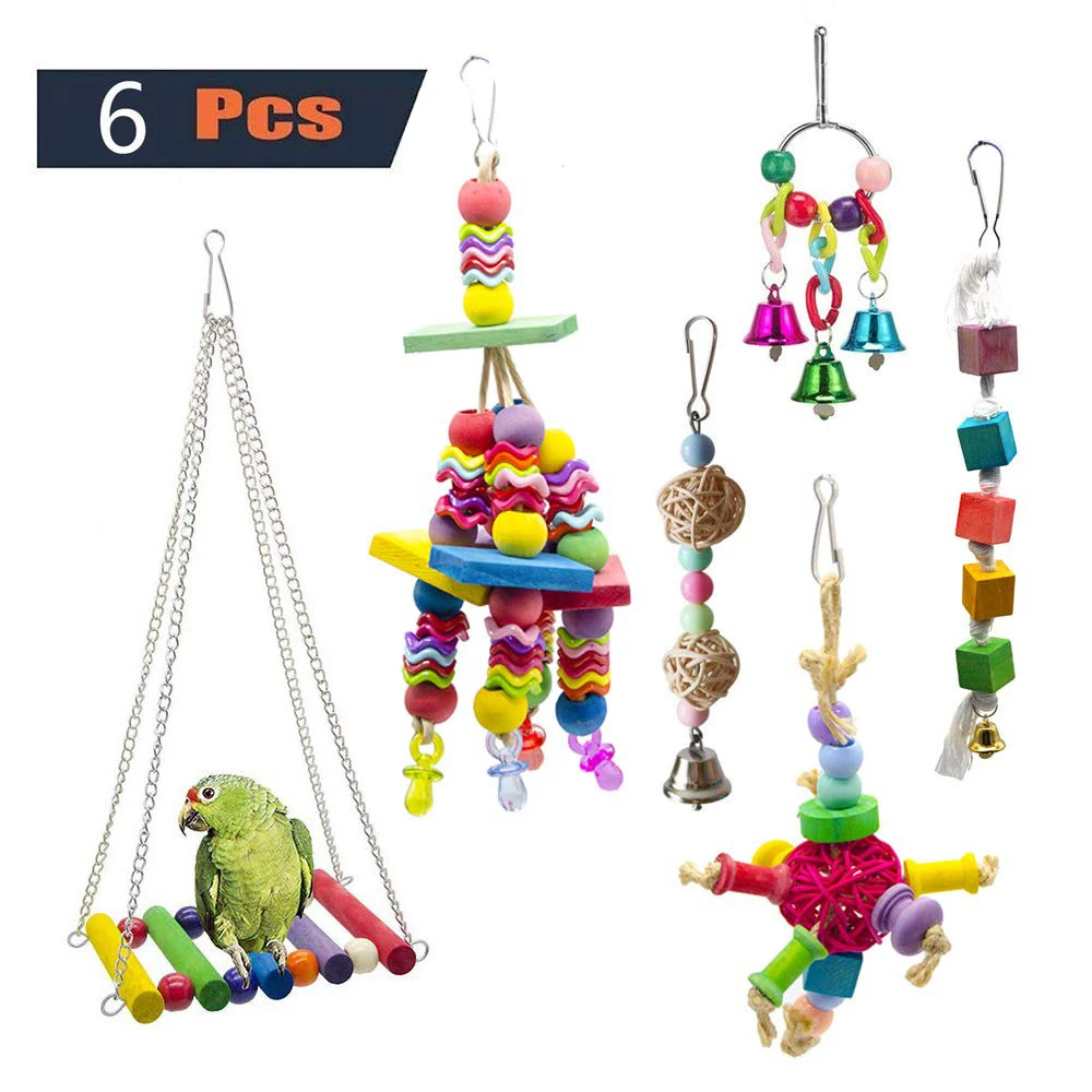 Hot Parrot Toys Bird Toys Combination Explosives Chew Toy 
Hot Parrot Toys Bird Toys Combination Explosives Chew Toy