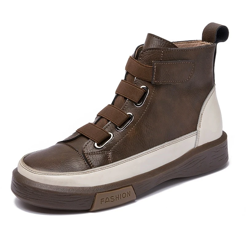Women Winter Shoes Flat Genuine Leather 2021 Antique Color Matching Front Tie Ladies Boots Trend Girl Student Shoes
Women Winter Shoes Flat Genuine Leather 2021 Antique Color Matching Front Tie Ladies Boots Trend Girl Student Shoes