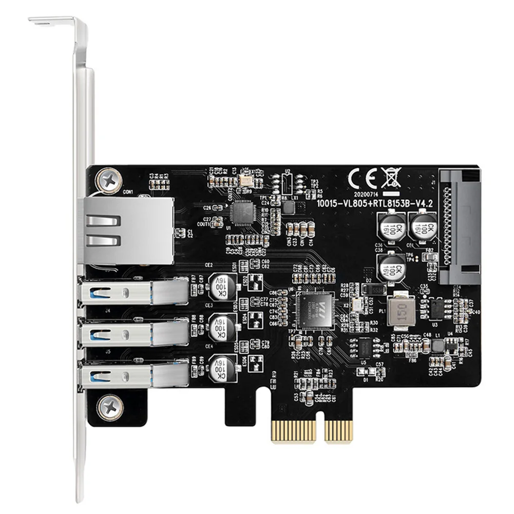 Гигабитный адаптер для настольного компьютера PCI-E к USB3.0 Hub Док-станция Расширенная карта кабель удлинитель адаптер для настольного компьют...
Гигабитный адаптер для настольного компьютера PCI-E к USB3.0 Hub Док-станция Расширенная карта кабель удлинитель адаптер для настольного компьют...