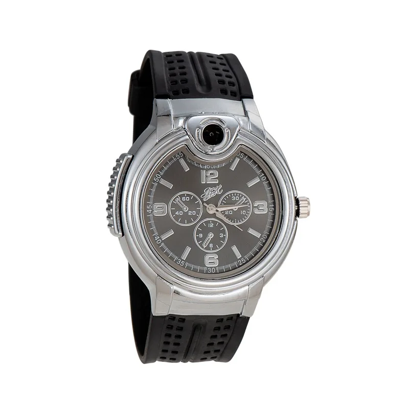 Watch Watch Style Metal Open Flame Lighter Creative Men's Sports Open Flame Watch Lighter Inflatable Adjustable Fmale Encendedor
Watch Watch Style Metal Open Flame Lighter Creative Men's Sports Open Flame Watch Lighter Inflatable Adjustable Fmale Encendedor