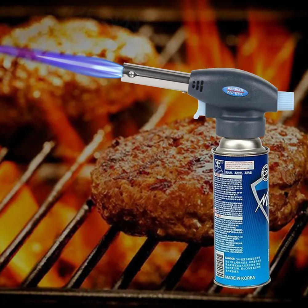 Camping Auto Ignition Blow Torch Butane Flamethrower Burner Welding Kitchen Cooking BBQ Welder Soldering Machine Parts Gas Torch
Camping Auto Ignition Blow Torch Butane Flamethrower Burner Welding Kitchen Cooking BBQ Welder Soldering Machine Parts Gas Torch