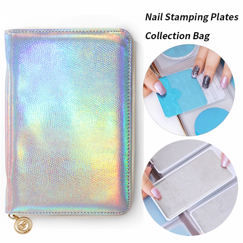 BORN PRETTY Nail Stamping Plates Collection Bag Jelly Bag For Gel Polish Storage Holographic Waterproof Nail Art Design Manicure
BORN PRETTY Nail Stamping Plates Collection Bag Jelly Bag For Gel Polish Storage Holographic Waterproof Nail Art Design Manicure