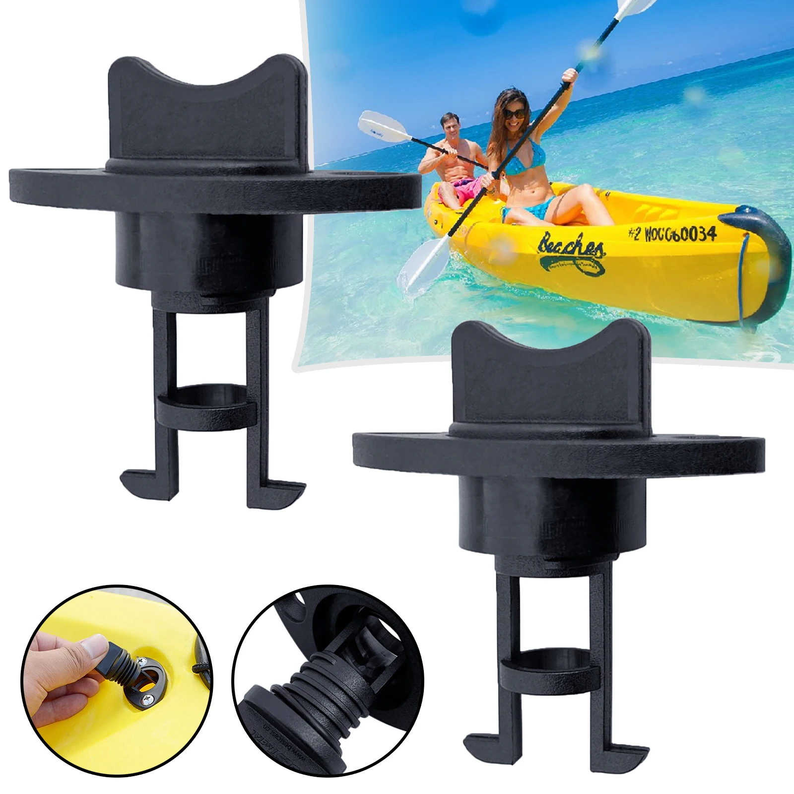 2PCS Universal 25mm 1'' Nylon Boat Garboard Drain Plug Transom Bung Hull Hole Drainage For Kayak Canoe Peddle Boat Accessories
2PCS Universal 25mm 1'' Nylon Boat Garboard Drain Plug Transom Bung Hull Hole Drainage For Kayak Canoe Peddle Boat Accessories