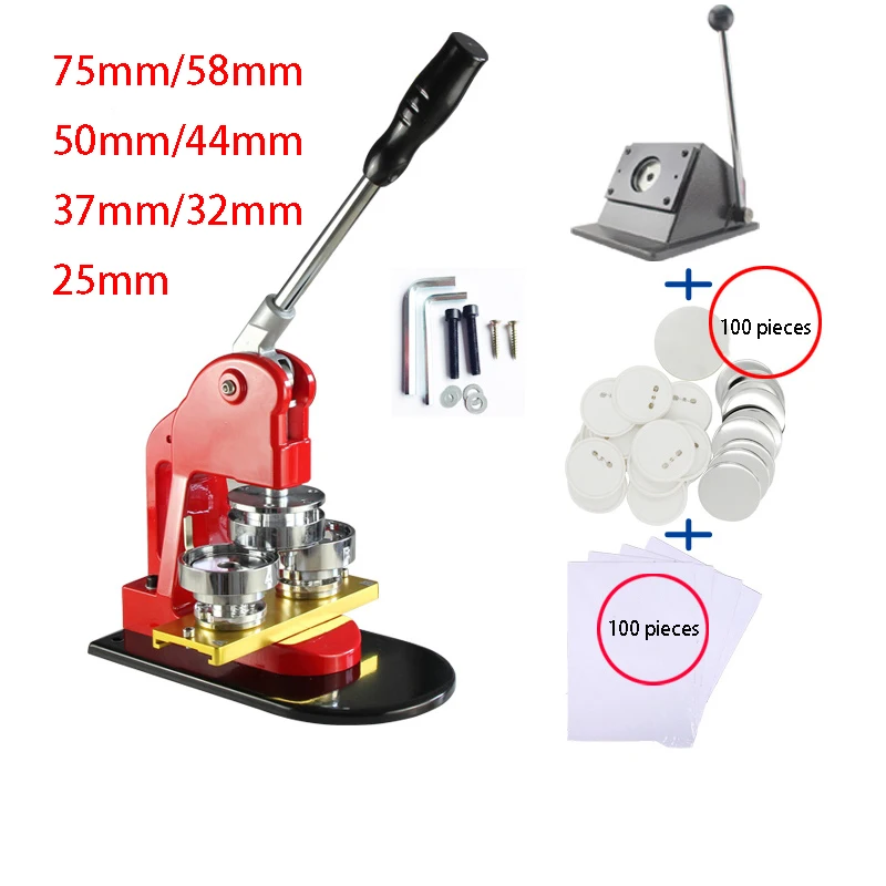 Круговая/круглый значок машина ручной пресс для рекламное оборудование разного размера посылка полный набор упаковочная машина + пресс-фор...
Круговая/круглый значок машина ручной пресс для рекламное оборудование разного размера посылка полный набор упаковочная машина + пресс-фор...