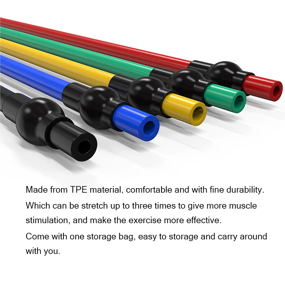 Resistance Bands Set Fitness Elastic Bands Puller Muscle Strength Yoga Training Rope Exercise Equipment for Home Gym
Resistance Bands Set Fitness Elastic Bands Puller Muscle Strength Yoga Training Rope Exercise Equipment for Home Gym