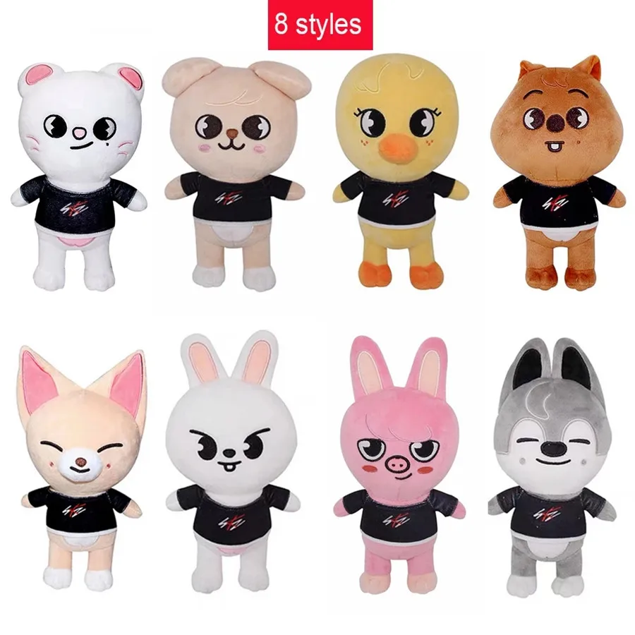 Skzoo Plush Toys Stray Kids 20cm Cartoon Stuffed Animal Plushies Doll Bbokari Leebit Wolf Chan Puppym Kids Adults Fans Gift
Skzoo Plush Toys Stray Kids 20cm Cartoon Stuffed Animal Plushies Doll Bbokari Leebit Wolf Chan Puppym Kids Adults Fans Gift
