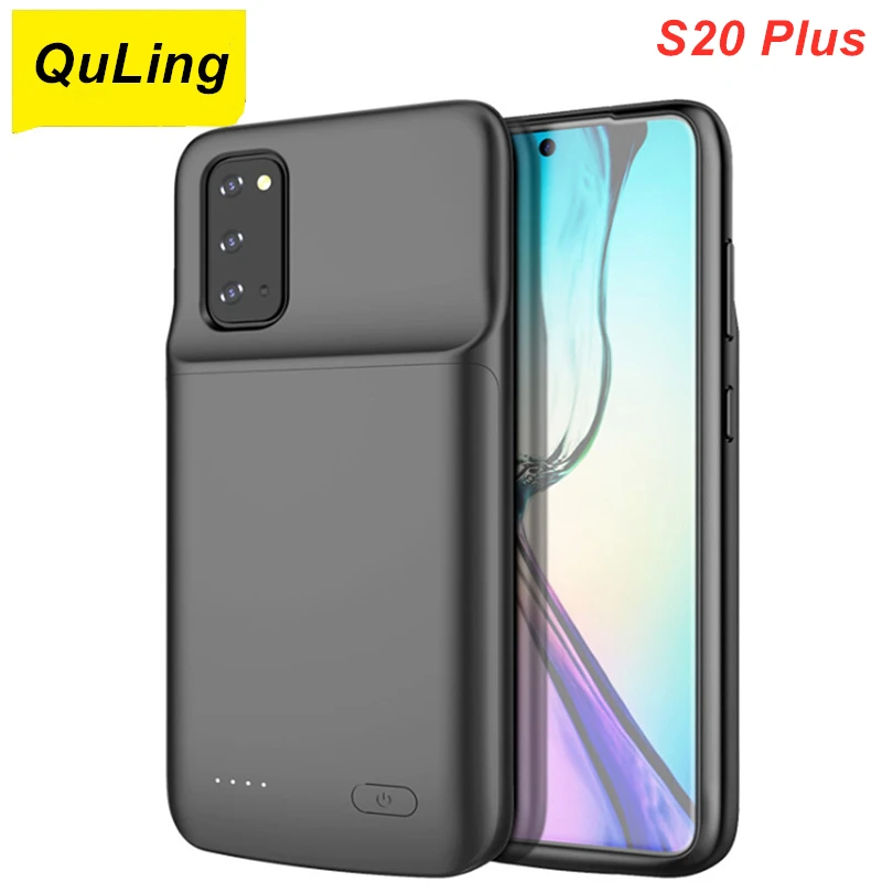 QuLing 6000 мАч для Samsung S20 Plus чехол для аккумулятора S20 Plus зарядное устройство для аккумулятора чехол для Samsung S20 Plus чехол для аккумулятора
QuLing 6000 мАч для Samsung S20 Plus чехол для аккумулятора S20 Plus зарядное устройство для аккумулятора чехол для Samsung S20 Plus чехол для аккумулятора