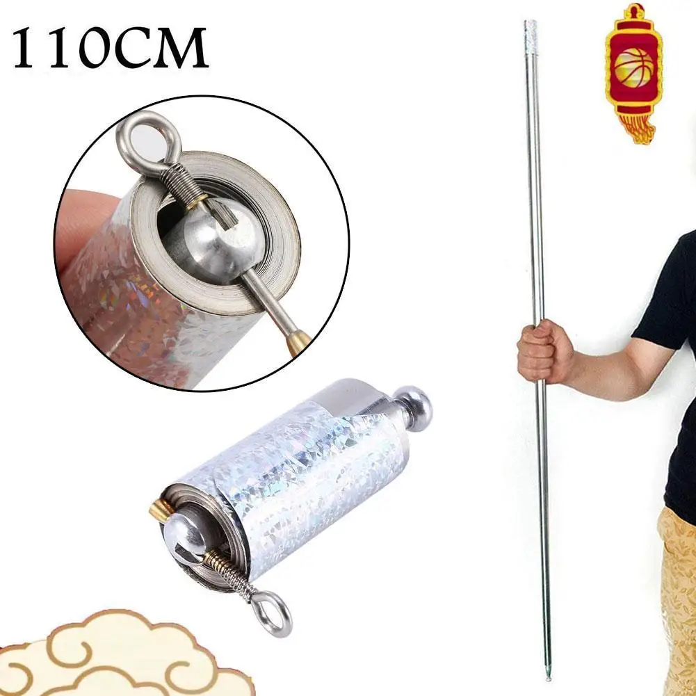 Staff Portable Martial Arts Metal Pocket Bo Staff- Outdoor Silver/Black/Gold Pocket Sport High Quality Steel New W6Y4
Staff Portable Martial Arts Metal Pocket Bo Staff- Outdoor Silver/Black/Gold Pocket Sport High Quality Steel New W6Y4