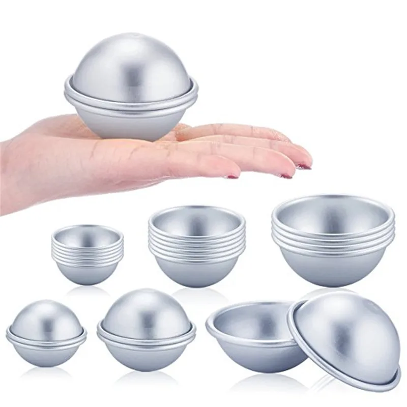 1PCS Half Round 3D Bath Bomb Mold Salts Ball Sphere Metal Aluminum Alloy Bathing Tool Shape DIY Bath Accessories Creative Mould
1PCS Half Round 3D Bath Bomb Mold Salts Ball Sphere Metal Aluminum Alloy Bathing Tool Shape DIY Bath Accessories Creative Mould