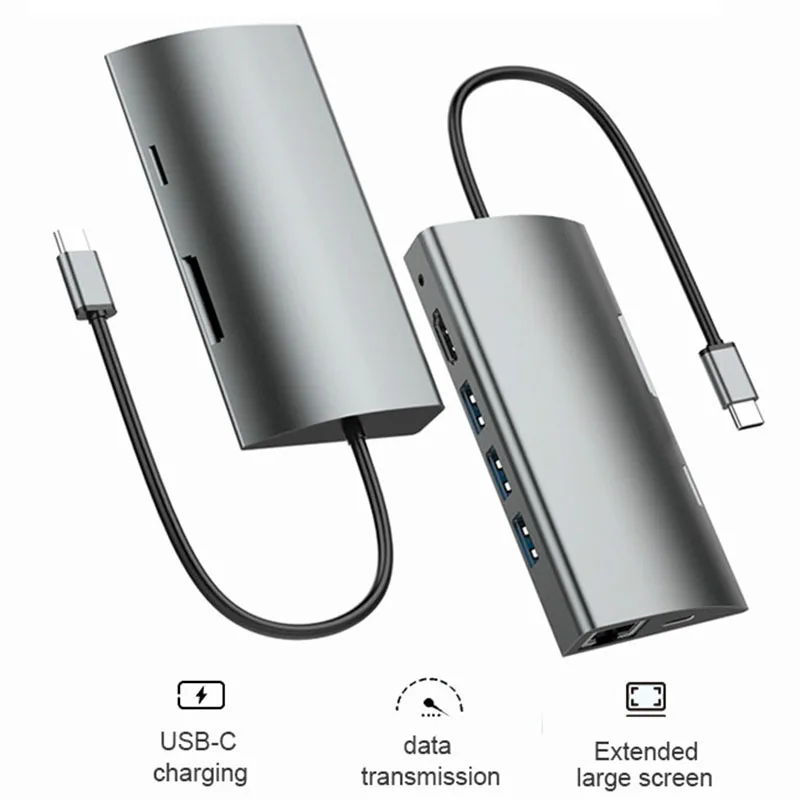 Basix Тип C концентратор к HDMI-совместимый адаптер док-станция Многофункциональный USB 3,0 концентратор для MacBook Pro Аксессуары USB-C Тип C 3,1 разветвит...
Basix Тип C концентратор к HDMI-совместимый адаптер док-станция Многофункциональный USB 3,0 концентратор для MacBook Pro Аксессуары USB-C Тип C 3,1 разветвит...