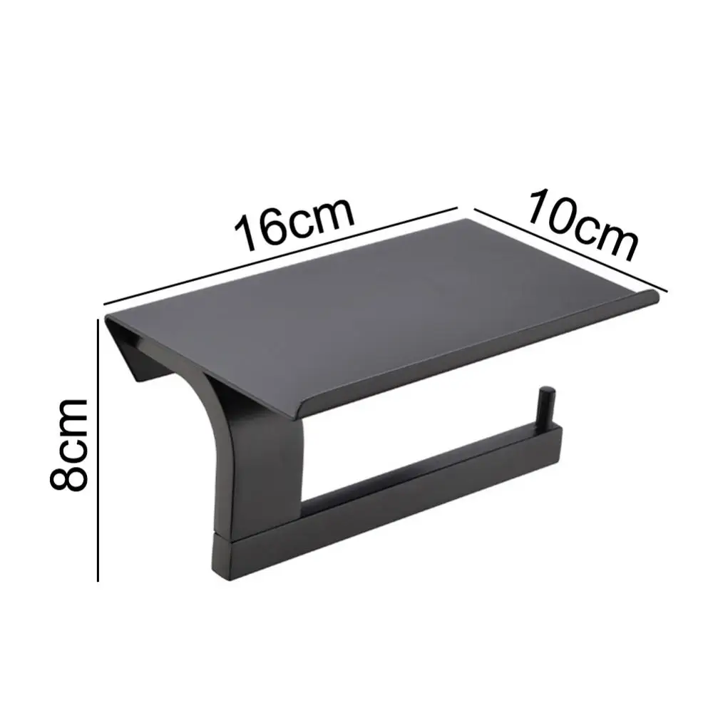 Toilet Paper Holder Stainless Steel Wall Mount Phone Platform Tissue Roll Hanger
Toilet Paper Holder Stainless Steel Wall Mount Phone Platform Tissue Roll Hanger
