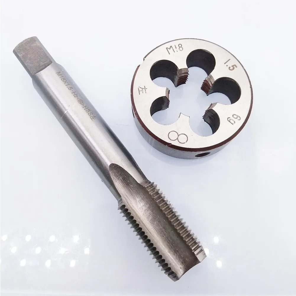2pcs/set M18 X 1.5mm Tap Die Or Tap And Die Set Metric Thread Left Hand Tool For Unalloyed Low Alloyed Steel Workshop Equipment
2pcs/set M18 X 1.5mm Tap Die Or Tap And Die Set Metric Thread Left Hand Tool For Unalloyed Low Alloyed Steel Workshop Equipment