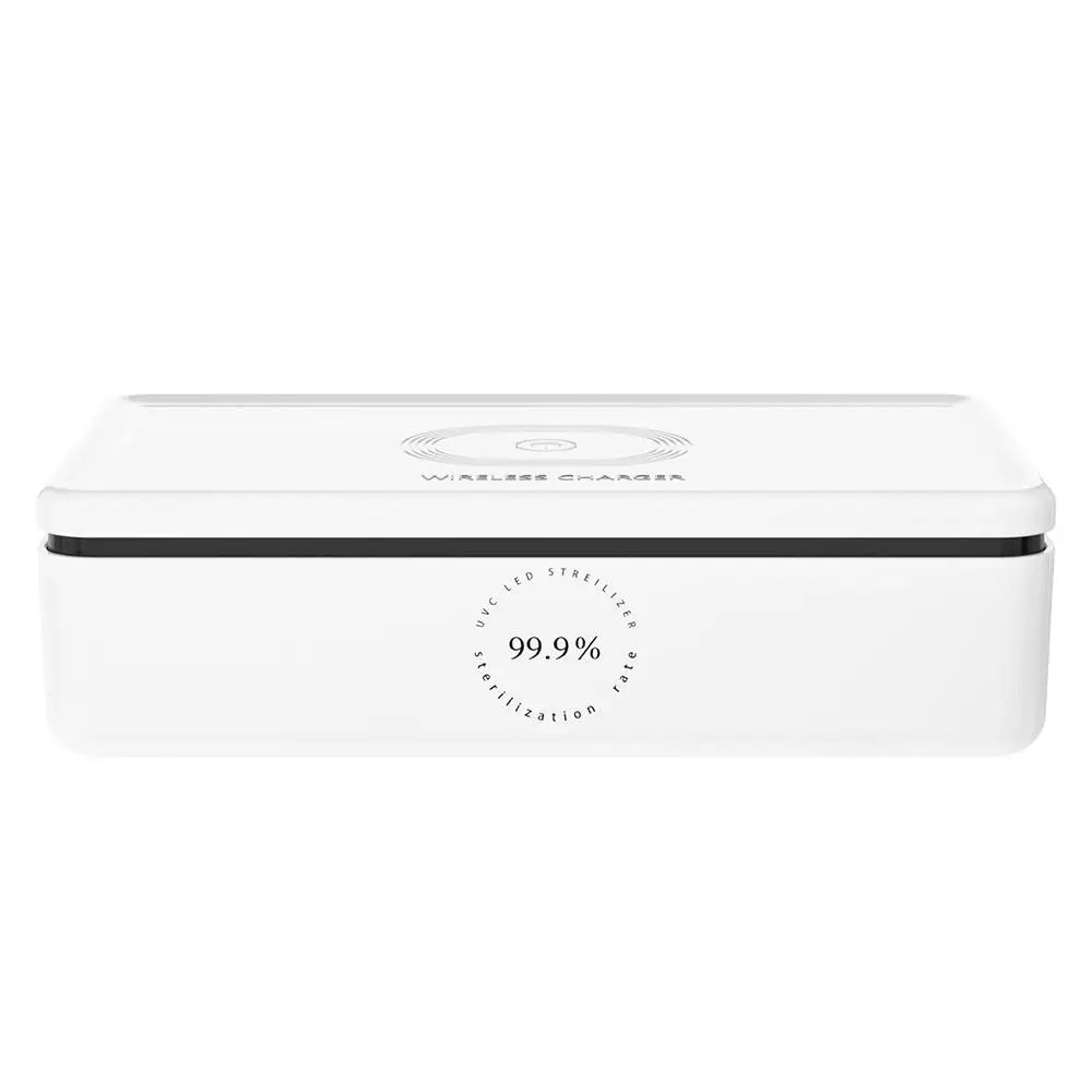 Protable Wireless Charging Function Sterilization Box Disinfection Storage Box Mask Mobile Phone Bedroom Indoor Air 2020 New
Protable Wireless Charging Function Sterilization Box Disinfection Storage Box Mask Mobile Phone Bedroom Indoor Air 2020 New