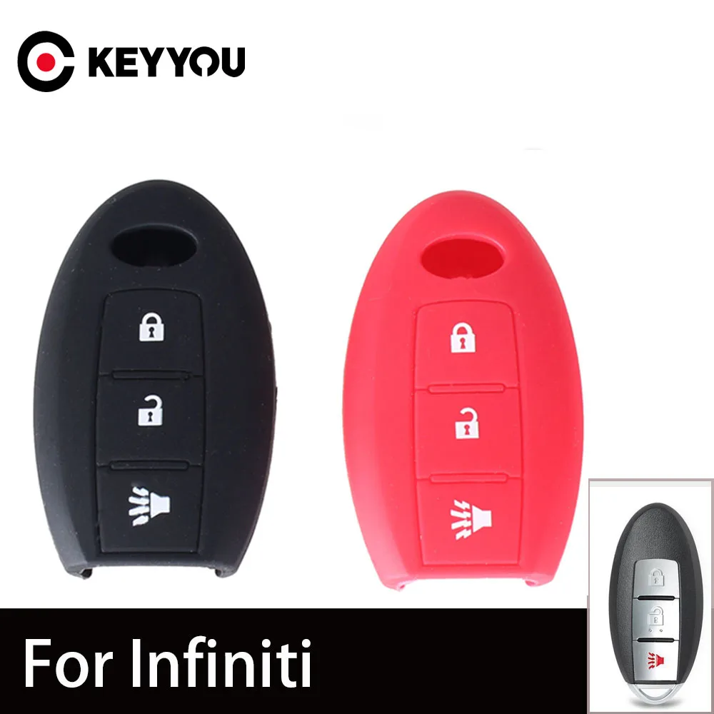 KEYYOU 3 пуговицы автомобиля силиконовый чехол для ключей брелок дистанционный ключ чехол Защитный чехол для INFINITI EX35 FX35 FX45 G25 FX50
KEYYOU 3 пуговицы автомобиля силиконовый чехол для ключей брелок дистанционный ключ чехол Защитный чехол для INFINITI EX35 FX35 FX45 G25 FX50