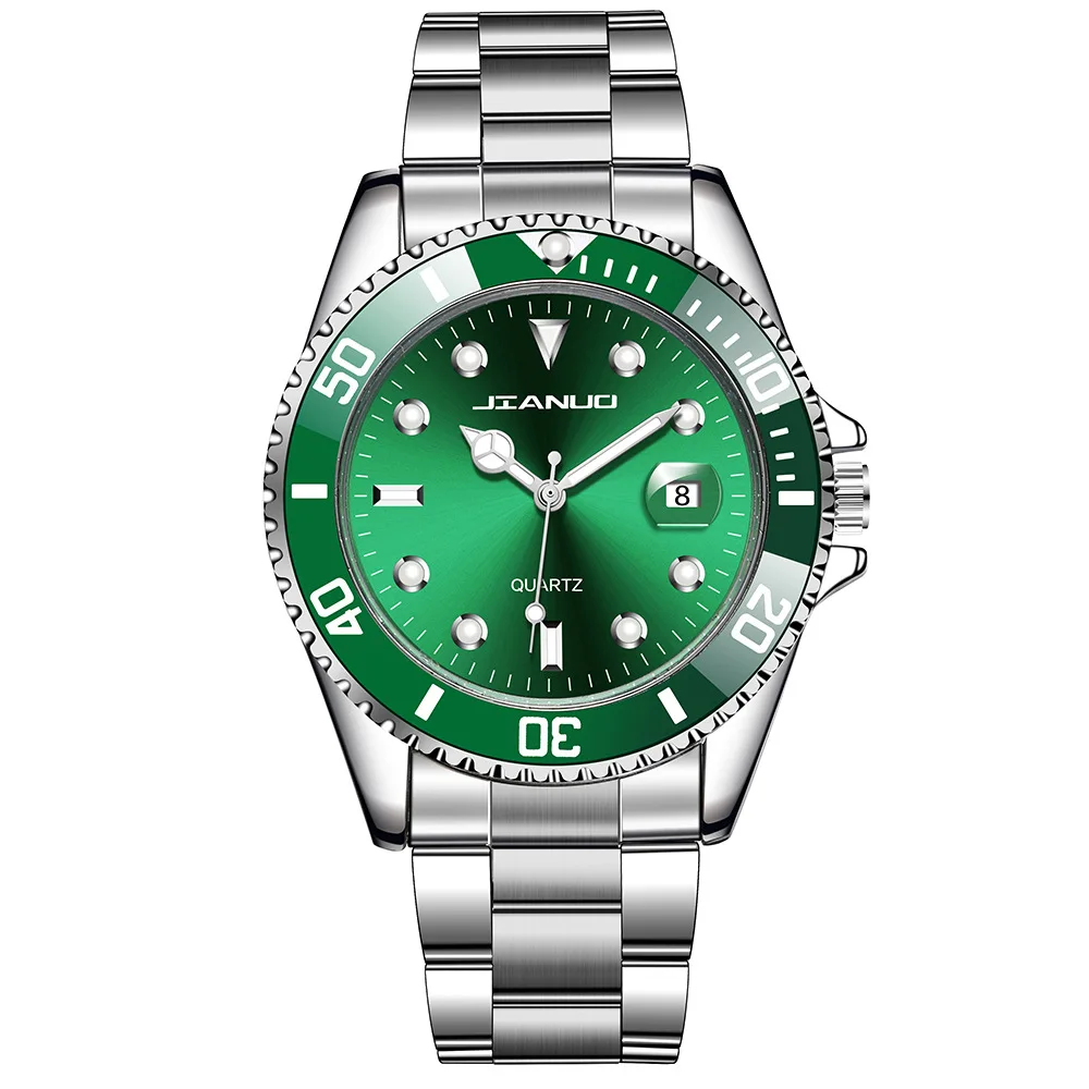 New Fashion Men's Calendar Quartz Watch Men Full Stainless Steel Casual Watches Relogio Masculino Men's Green Wristwatches Clock
New Fashion Men's Calendar Quartz Watch Men Full Stainless Steel Casual Watches Relogio Masculino Men's Green Wristwatches Clock