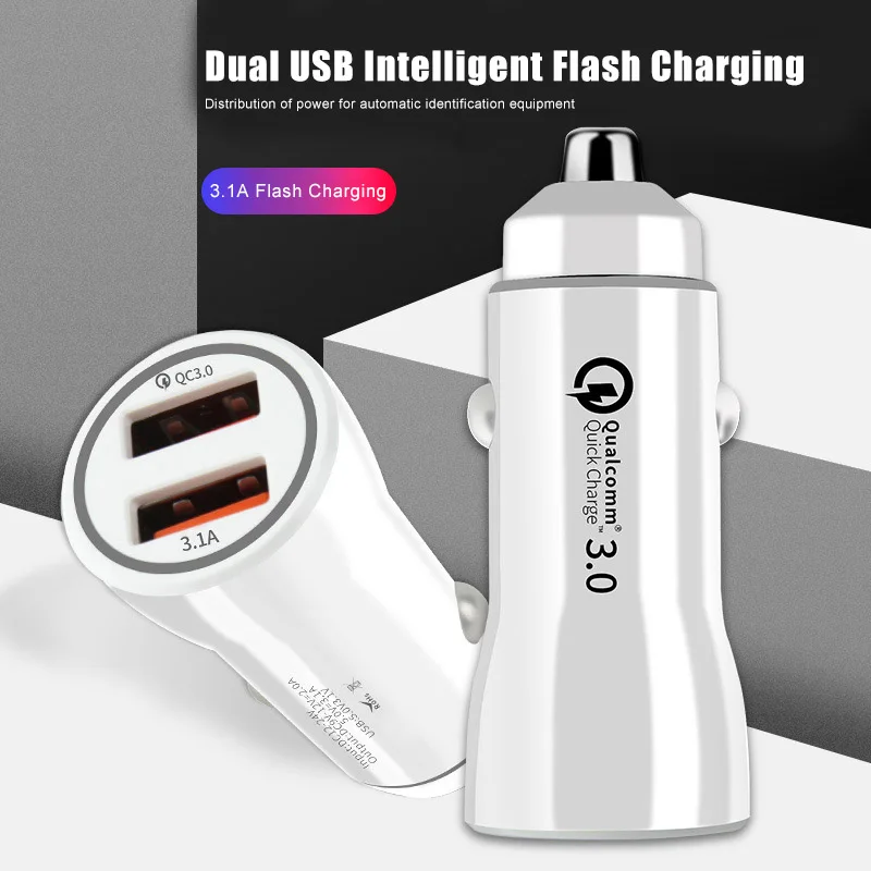 New Hot Car Phone Charger 2 USB Ports Fast Charging for SmartPhone Vehicle Multi Function NV99 | Мобильные телефоны и