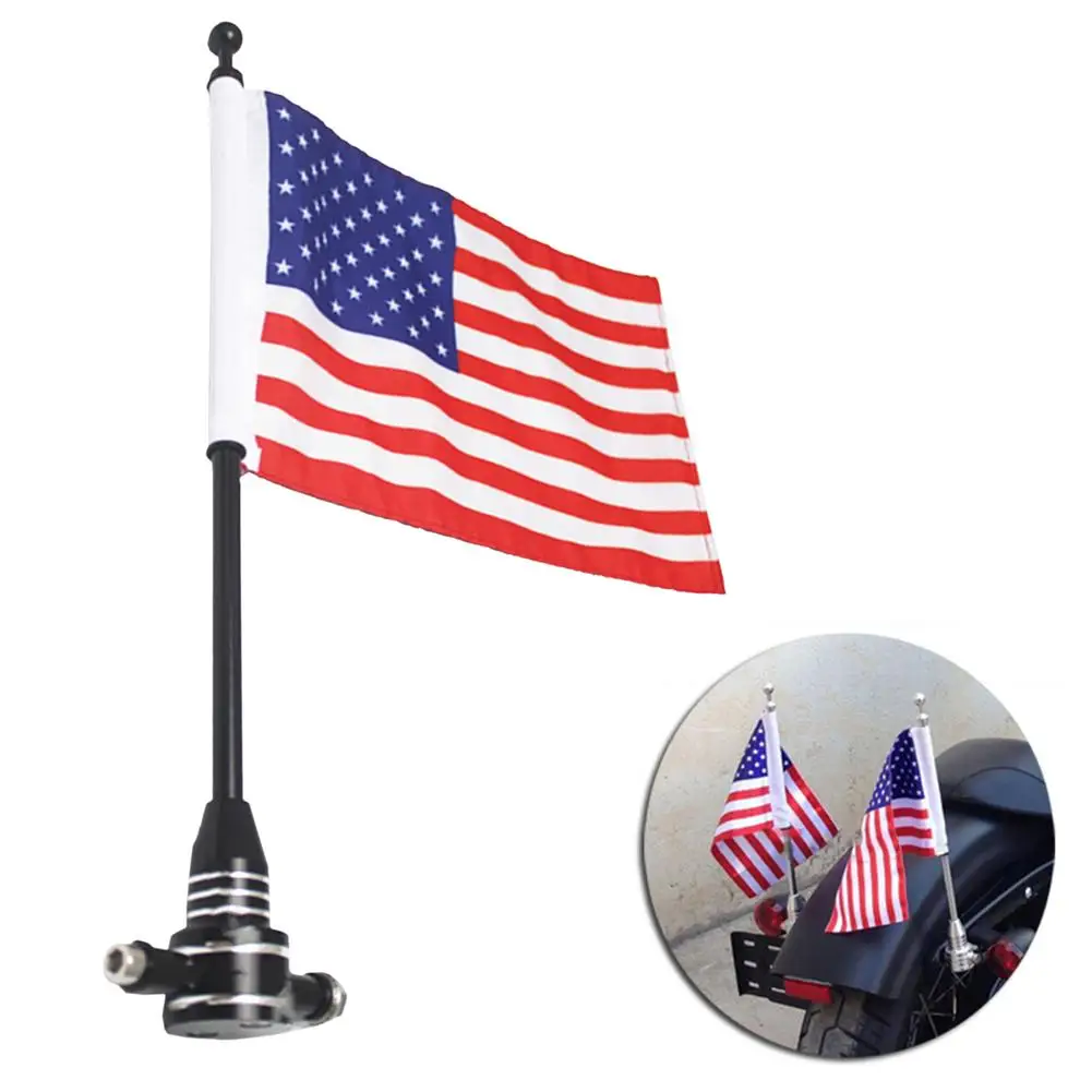 Motorcycle USA America Flag For Luggage Rack Rear Side Mount Rear Luggage Shelf Mount Flag Pole Motorbike Decorative Accessories
Motorcycle USA America Flag For Luggage Rack Rear Side Mount Rear Luggage Shelf Mount Flag Pole Motorbike Decorative Accessories