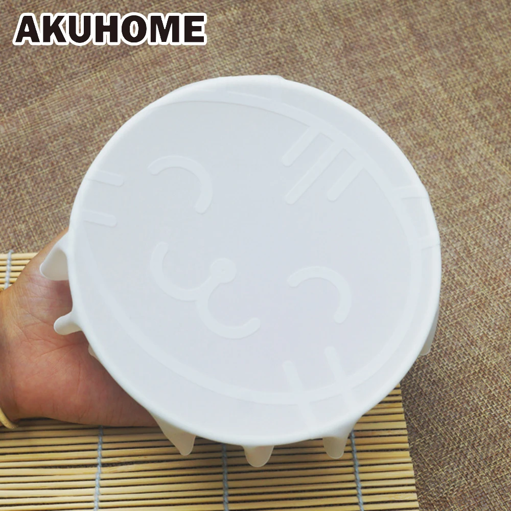 Food Grade Silicone Plastic Wrap Cover Seal Microwave Oven Cover Refrigerator Simple and Creative Fresh Bowl Cover AKUHOME
Food Grade Silicone Plastic Wrap Cover Seal Microwave Oven Cover Refrigerator Simple and Creative Fresh Bowl Cover AKUHOME