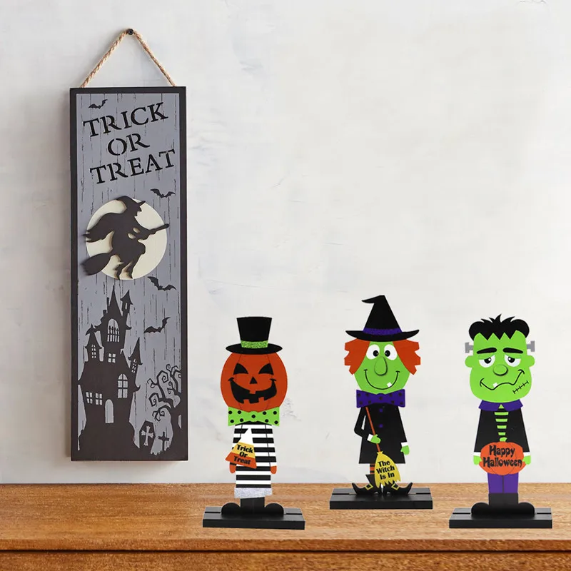 1 Pcs Halloween Wooden Craft Gift Ornaments Halloween Pumpkin Man Witch Home Table Decoration Woodwork Ornaments Decorate
1 Pcs Halloween Wooden Craft Gift Ornaments Halloween Pumpkin Man Witch Home Table Decoration Woodwork Ornaments Decorate