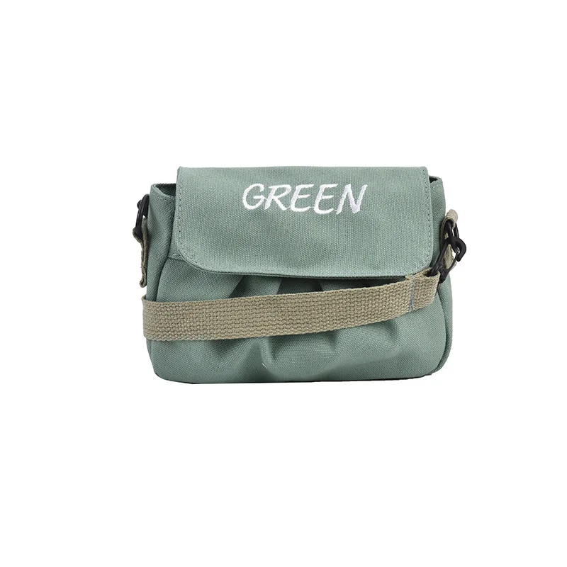 Embroidered Letters Canvas Small Bag Female 2021 New Trend Candy Color Small Fresh Shoulder Bag 31512 
Embroidered Letters Canvas Small Bag Female 2021 New Trend Candy Color Small Fresh Shoulder Bag 31512
