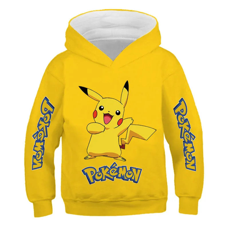 Pokemon Children's Tops Boys Cartoon Anime Cotton Print Hoodie Youth Fall Hooded Sweatshirt Boys Clothes Long Sleeve Pullover
Pokemon Children's Tops Boys Cartoon Anime Cotton Print Hoodie Youth Fall Hooded Sweatshirt Boys Clothes Long Sleeve Pullover