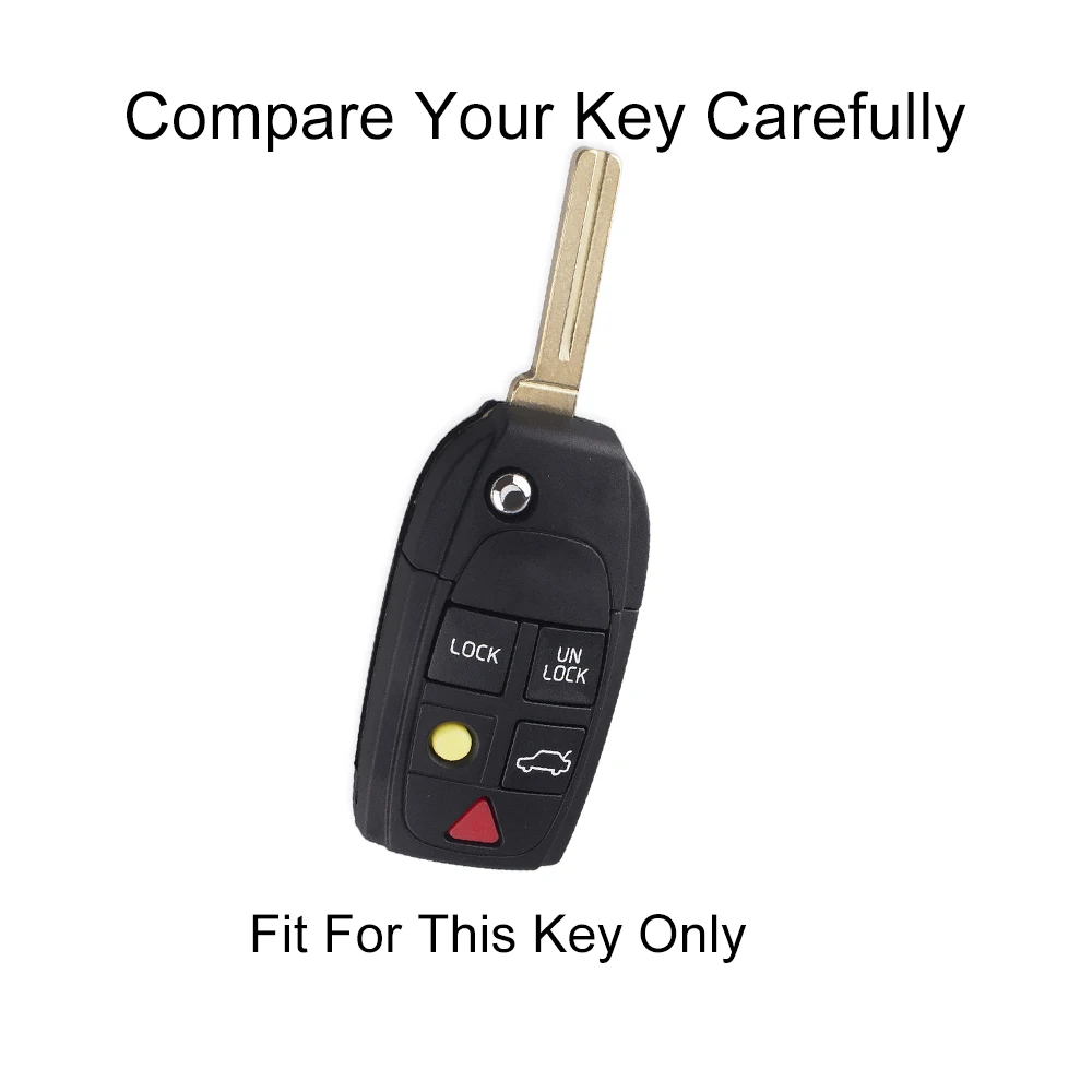 Diamond Style Leather 5 Buttons Remote Key Shell Case For Volvo XC70 XC90 V50 V70 S60 S80 C30 Fob Car Key Case Key Chain
Diamond Style Leather 5 Buttons Remote Key Shell Case For Volvo XC70 XC90 V50 V70 S60 S80 C30 Fob Car Key Case Key Chain