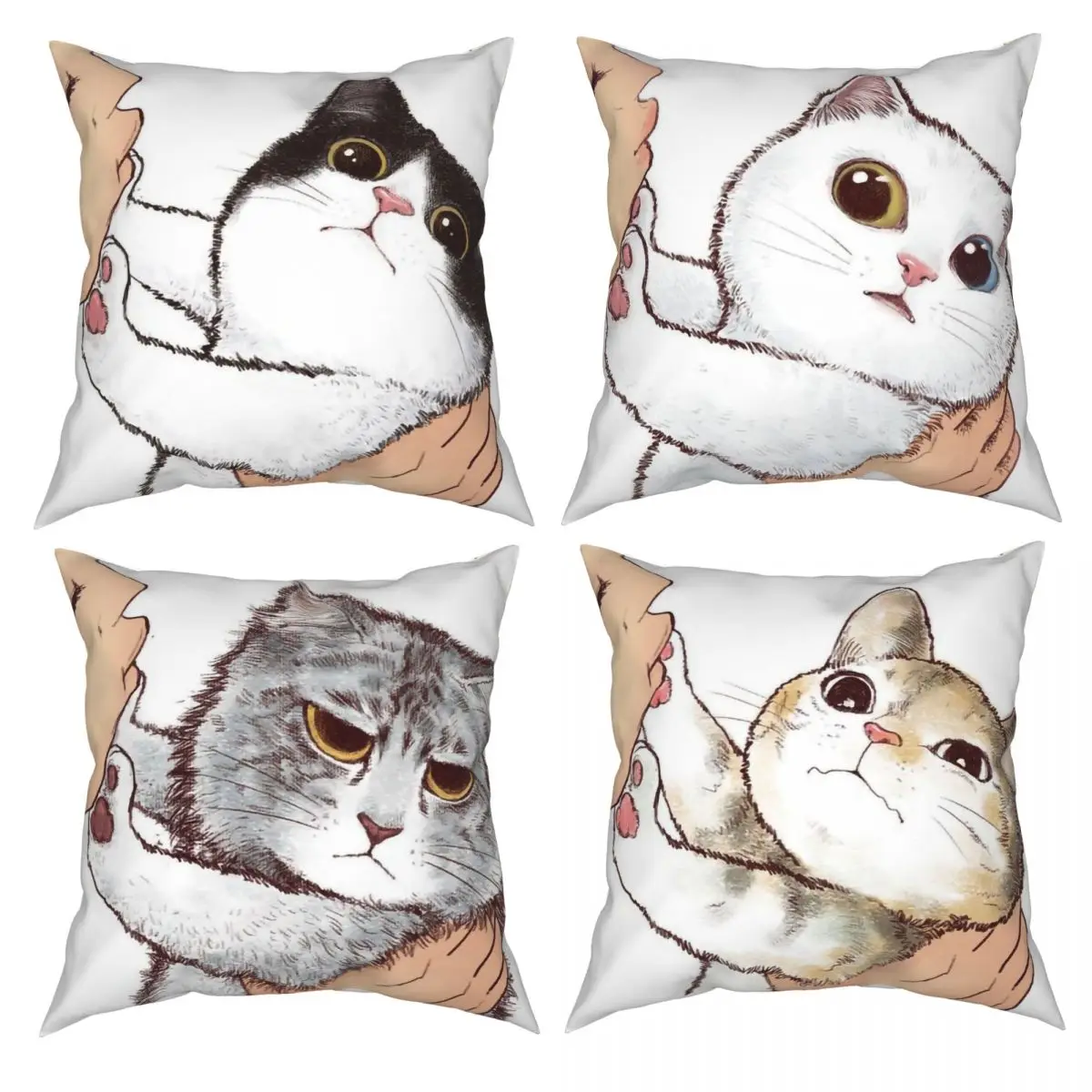 Funny Love Kiss Cute Cat Square Pillow Case Decor Pillow Animals Decor Humor Painting Pet Kitty Kitten Pillowcover Home Decor
Funny Love Kiss Cute Cat Square Pillow Case Decor Pillow Animals Decor Humor Painting Pet Kitty Kitten Pillowcover Home Decor