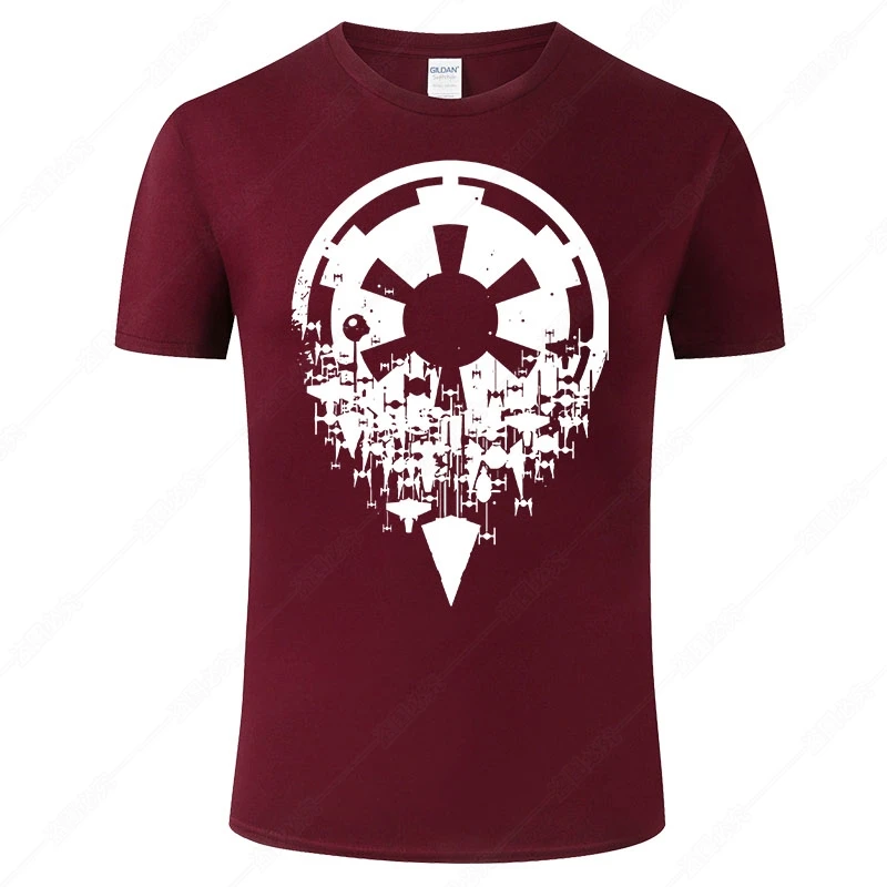Новая футболка с принтом Звездных Войн для мужчин и женщин забавная логотипом
