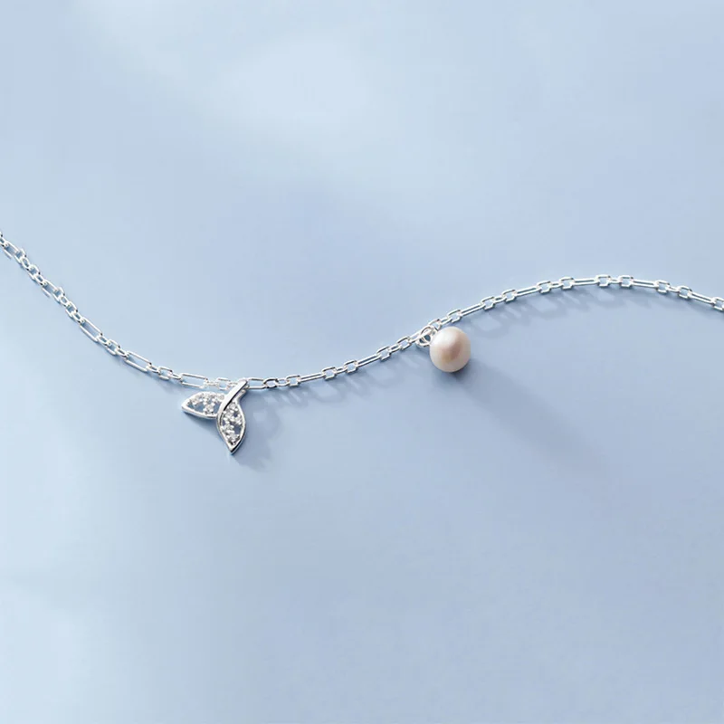 PONYKISS Trendy S925 Sterling Silver Fish Tail and Pearl Zircon Bracelets Fine Jewelry For Women Party Accessory Fine Gift
PONYKISS Trendy S925 Sterling Silver Fish Tail and Pearl Zircon Bracelets Fine Jewelry For Women Party Accessory Fine Gift