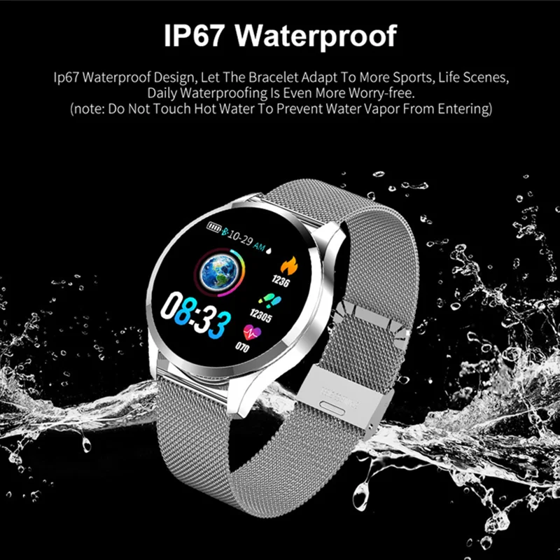 Smart Watch Men Call Reminder SmartWatch Women Pedometer Watches Blood Pressure Heart Rate Monitor Sport Tracker Supports Phone
Smart Watch Men Call Reminder SmartWatch Women Pedometer Watches Blood Pressure Heart Rate Monitor Sport Tracker Supports Phone
