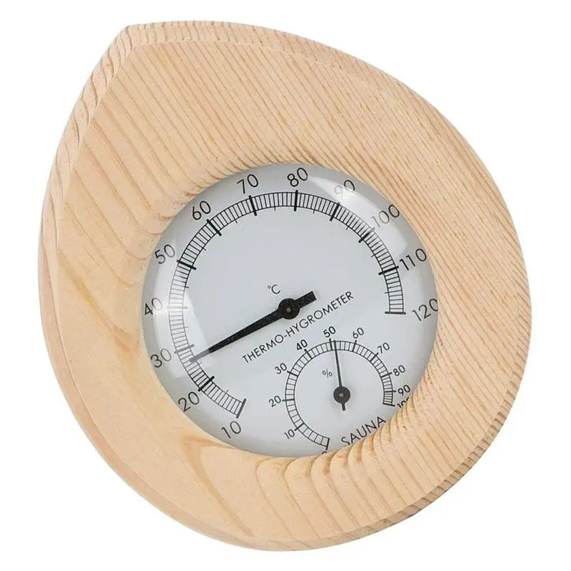 1pc High Precision Pointer Hygrothermograph Practical Multiple Use Sensor Wooden Temperature And Humidity Meter For Sauna
1pc High Precision Pointer Hygrothermograph Practical Multiple Use Sensor Wooden Temperature And Humidity Meter For Sauna