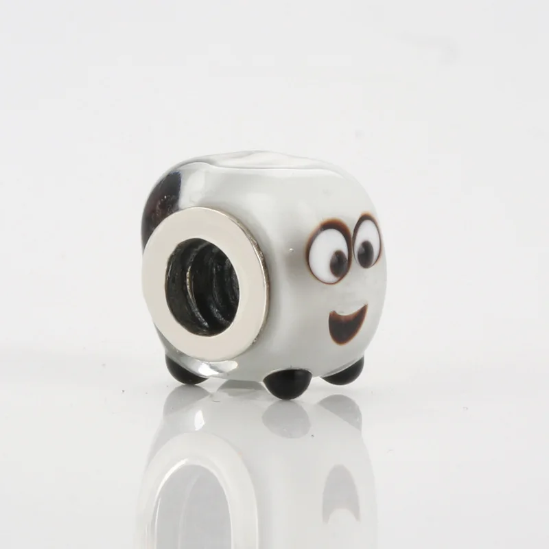 DoDoFly S925 Sterling Silver Glass Beads Square Cute Cute Baby Murano Glass Beads Fit Original Charms Bracelet Necklace Pendant
DoDoFly S925 Sterling Silver Glass Beads Square Cute Cute Baby Murano Glass Beads Fit Original Charms Bracelet Necklace Pendant