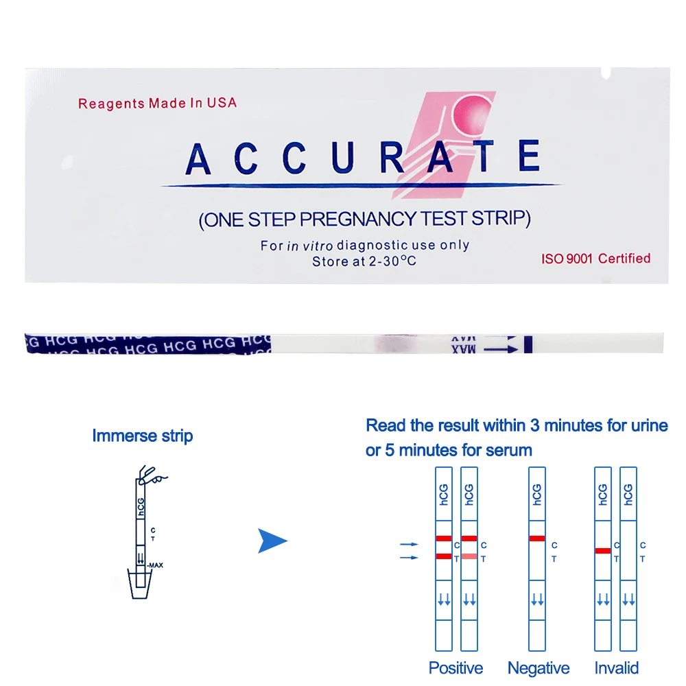 Тест на беременность Лот первый отклик более 99% точность HCG палочка для