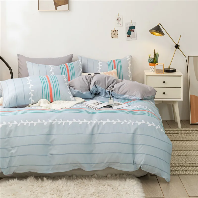 Blue Stripes Bedding set,240x210 Duvet Cover Set With Pillowcase, 150x200 Quilt Cover,King Size Blanket Cover,Gray Bed Cover
Blue Stripes Bedding set,240x210 Duvet Cover Set With Pillowcase, 150x200 Quilt Cover,King Size Blanket Cover,Gray Bed Cover