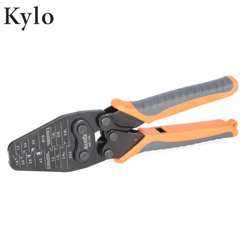 IWS-1442L Micro Connector Crimping Plier for Crimper AWG30-14 Open-Barrel Terminals Molex,TE AMP,JST,HRS Multi Mini Hand Tools
IWS-1442L Micro Connector Crimping Plier for Crimper AWG30-14 Open-Barrel Terminals Molex,TE AMP,JST,HRS Multi Mini Hand Tools